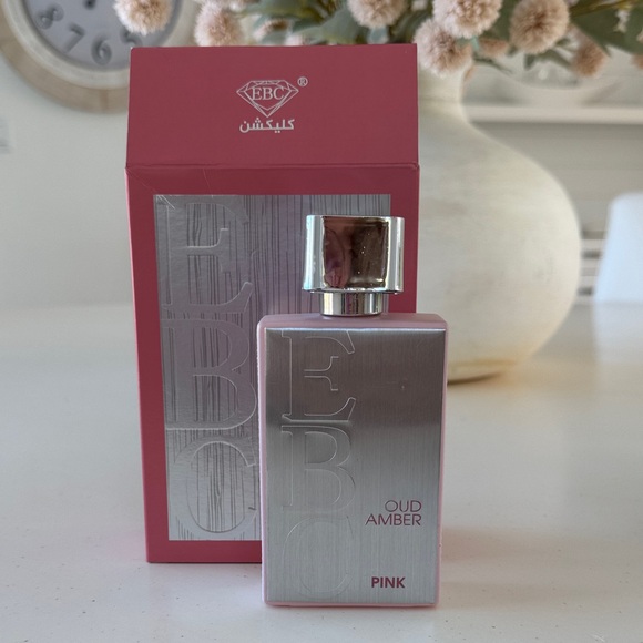 Oud Amber Pink Edition Perfume 3.4oz - Inspired by Al Haramain brand new in box - Picture 1 of 8